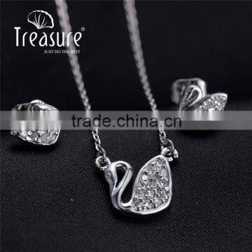 IN STOCK Yiwu Ladies Accessories Copper Zircon Fashion Jewelry Set photo-5