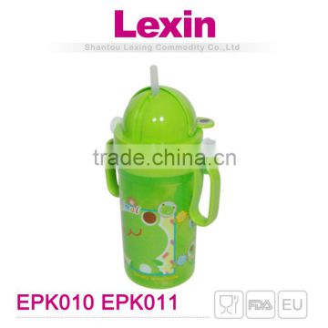 matte easy open end pet plastic bottle