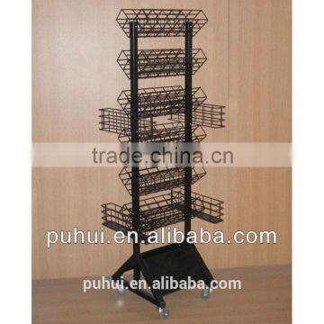 metal universal mobile umbrella display stand with the latest design