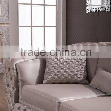 High Quality Furniture European Style Classical Chesterfield Elegant Silk Fabric AL044