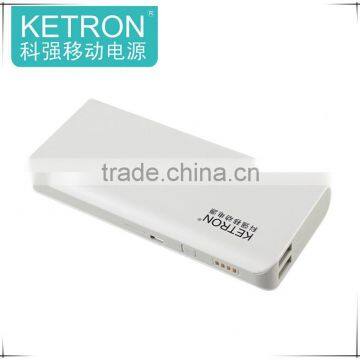usb flash drive white universal 10000mah hand flashlight power bank