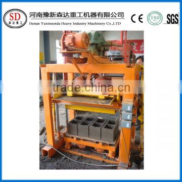 hot sale in Africa QTJ4-40 brick forming machine