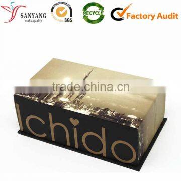 Factory Direct Sale Lid And Bottom Paper Cookie Box Printed Biscuit Candy Gift Box