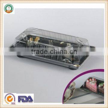 PS Disposable Plastic Decal Sushi Box SGS /FDA approval