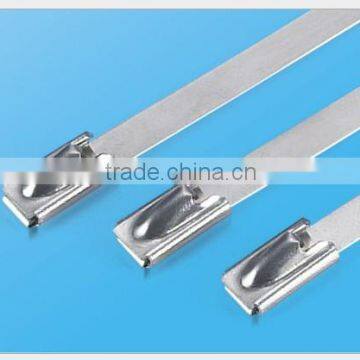 Metal Cable ties Ball Lock Self-locking Stainless Steel Cable Ties