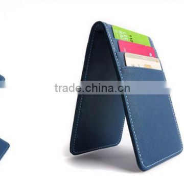 PU leather card holder for promotion/ leather card holder/leather credit card holder