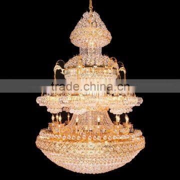 2016 New Design Customized Hotel LED Big Size Crystal Chandelier Lighting