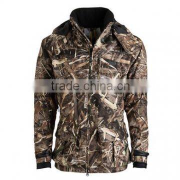 Custom men winter camoflage Ghillie hunting jacket