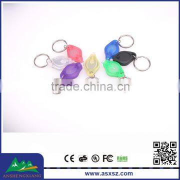 Super Bright 20000 mcd White Light LED Keychain Factory