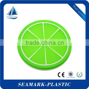 2016 customized tableware silicone rubber drinking placemat and coasters for hotel