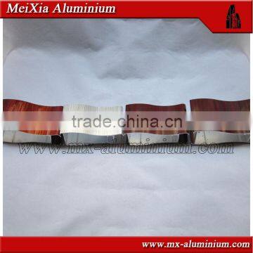 wood grain decorative paper for aluminium profile