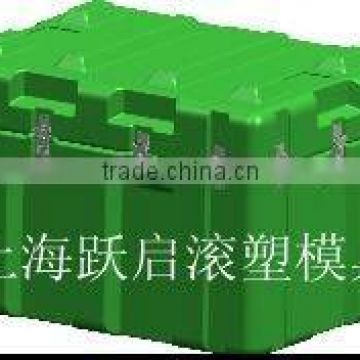 military box by rotational mould