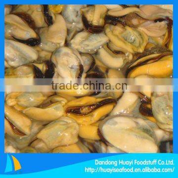 Frozen boiled mussel meat