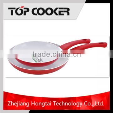 2016 new product Aluminum ceramic coating fry pan set