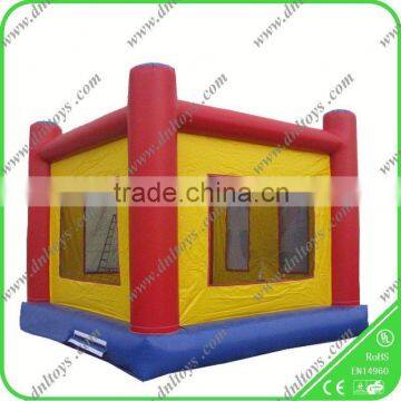 Fun Playground Equipment Square Bouncer Inflatable Air Trampoline for Sale