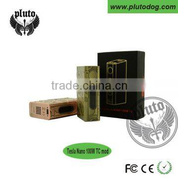 Tesla 100w TC box mod temper control 0.05ohm ecig vapor mod box in stock