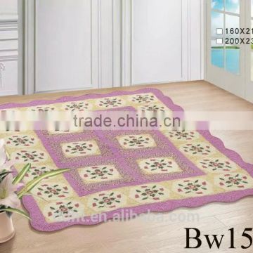 Pink Running Floral Patchwork Floor Mats