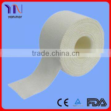 Sports tape cotton tape white manufacturer CE FDA