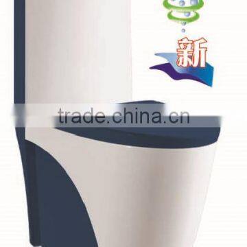 8808B China sanitary ware manufacturer Dark blue color ceramic wc toilet