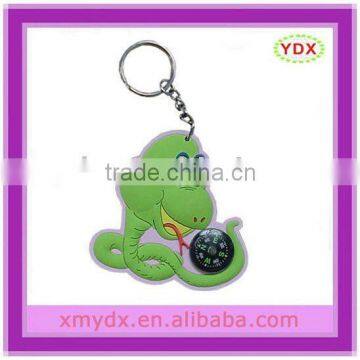 Snake pvc key ring