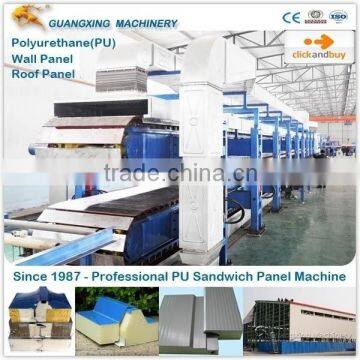 CE Standard Continuous PU Sandwich Panel Machine Line