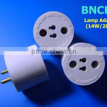 T8 to T5 lamp base converter 28W T5 LED lamp holder adapter