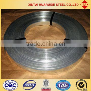 Q235B Galvanize steel strip 0.36*12.7