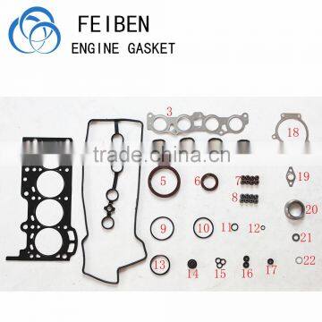Auto Hot Sale Full Gasket Set 04111-97403-000 Applied For Toyota TERIOS 16V For Dahatsu K3 Engine
