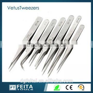 Cleaning Tool ESD White Plastic Tweezers /ESD Antistatic Tweezers photo-4