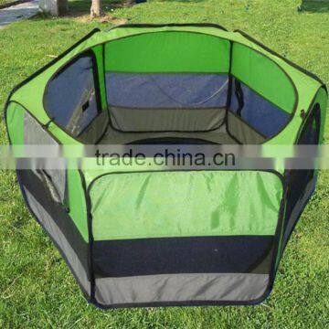 Portable 300D Oxford Polyester pop up dog tent