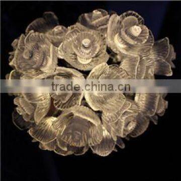 christmas holiday party wedding decoration outdoor solar rose flower fairy string led light