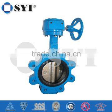 Wafer Butterfly Valve With Gearbox