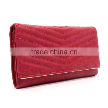 Top 10 Brands Wallet Elegant Style V-stitching Trendy High Quality Woman Leather Lady Wallet photo-2