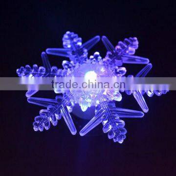 Portable led table lighting for snowflake led lamp