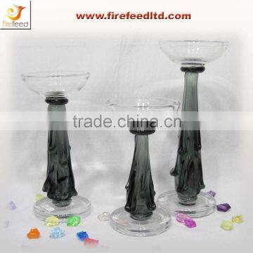 Glass Candle Holder