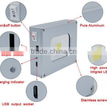 the latest LED 10W mini light , rechargeable light outdoor or indoor