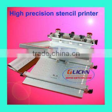 solder paste screen printer/screen printing press manual high precise SP40 use for pcb
