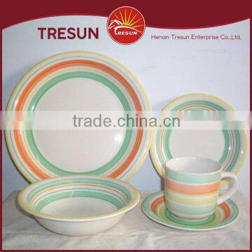 Hot Design 30pcs Hanpainted Ceramic Dinnerset Made in China photo-5