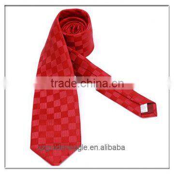 100% Fashion Silk Tie--Red Color