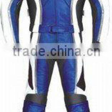 DL-1312 Leather Motorbike Suit, Leather Racing Suit