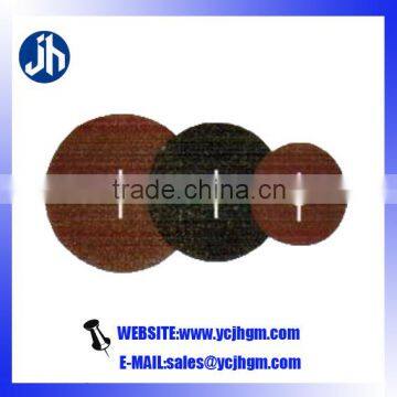 4''/4.5''/5'' abrasive fiber disc with cross hole