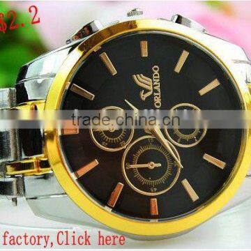 hot sale stainless steel watch white ladies watches big face