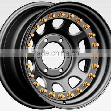 Inner Tube genuine beadlock 3 piece car wheels for Trucks