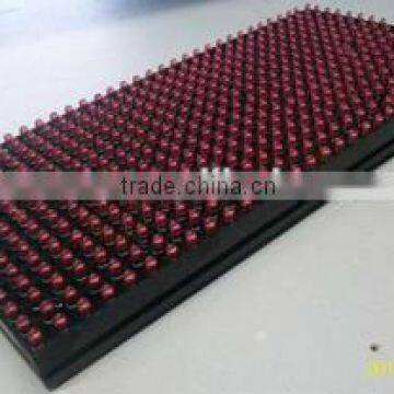 10mm pixel semi-outdoor indoor red 320*160 32*16 one color p10 led sign module,p10 single color 320mm x 160mm