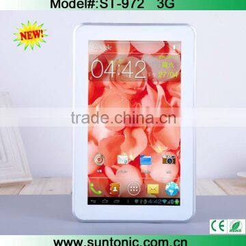 MTK 6577 dual core 9 inch android tablet 3g sim slot