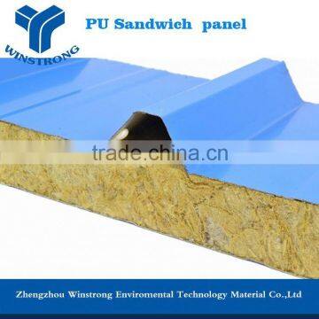 Rock wool sandwich panels for refrigerator car