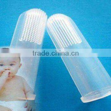 silicone finger toothbrush