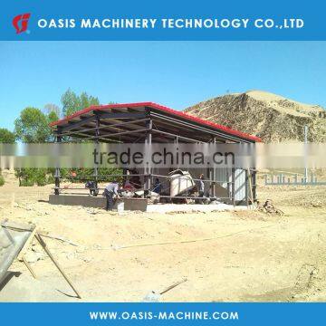 Steel structure storeroom building design and production from China