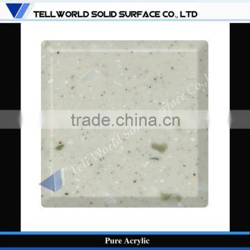 TW High quality kitchen counter top solid surface sheet artificial coral stone