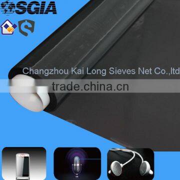 High Tension For Earphone And Speaker Black Polyester Waterproof Fabric photo-6